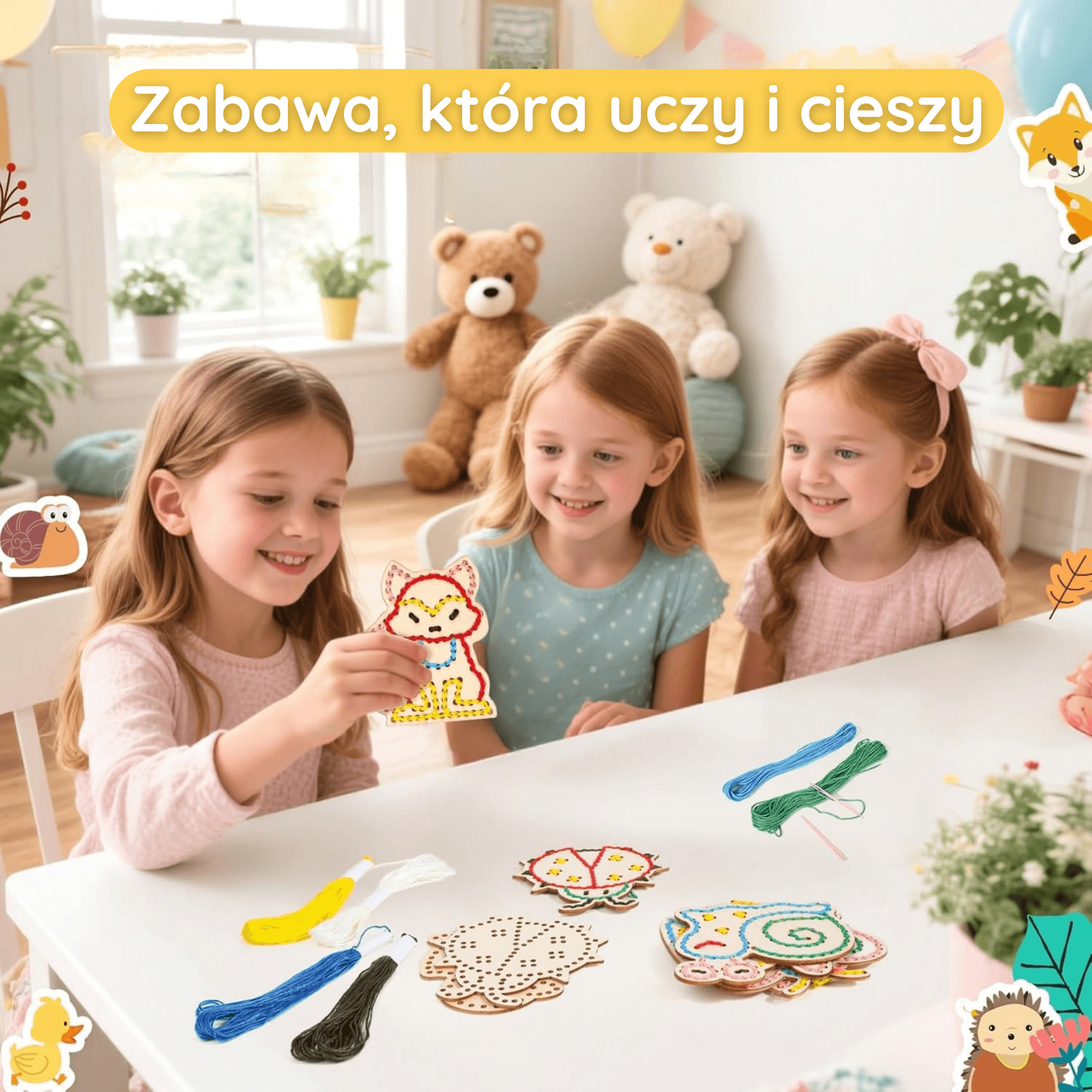 ZooPrzewleczki - Zestaw 9 zwierzątek do szycia