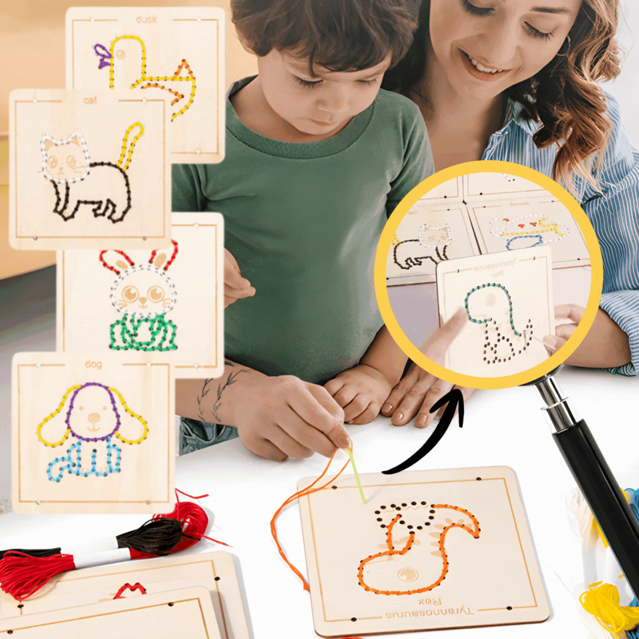 ZooPrzewleczki - Zestaw zwierzątek do szycia